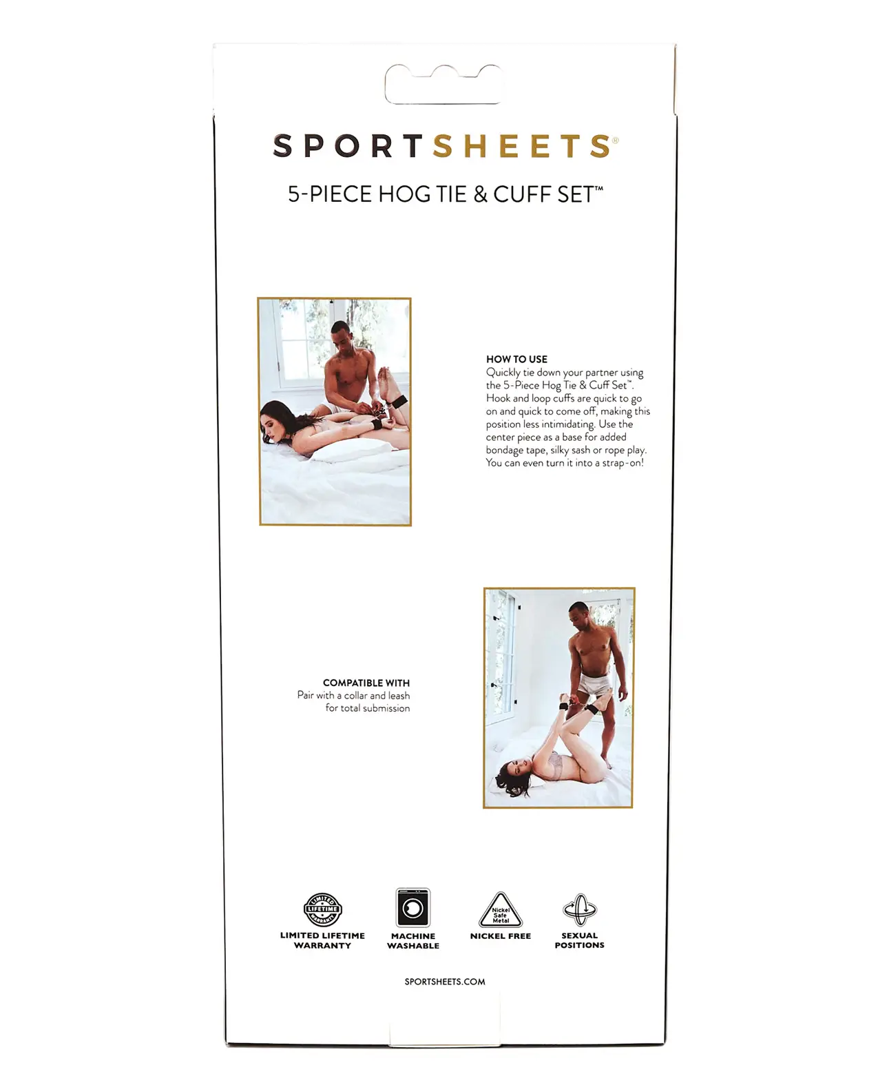 Sportsheets Five Piece Hog Tie & Cuff Set - Image 2