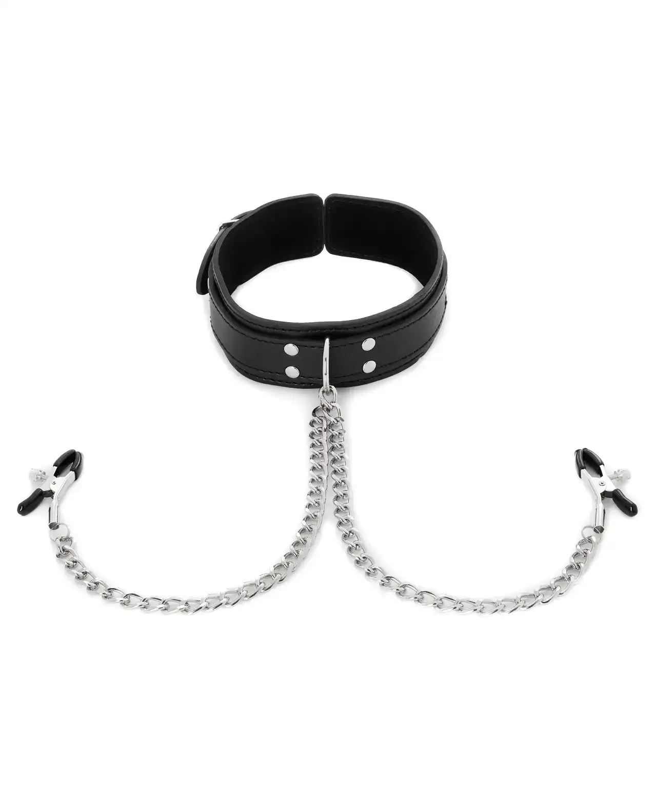 Sex & Mischief Nipple Clamps w/Collar - Image 6