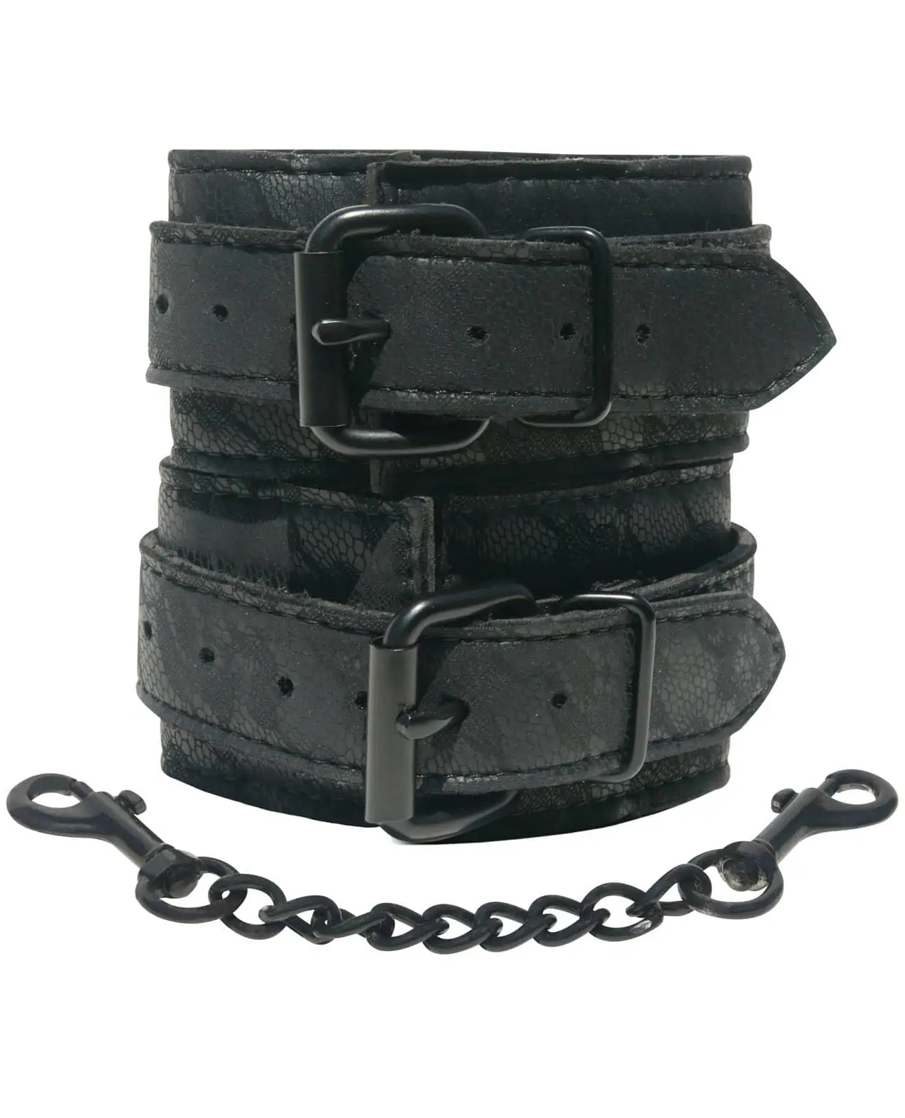 Sincerely Lace Cuffs - Black - Image 4