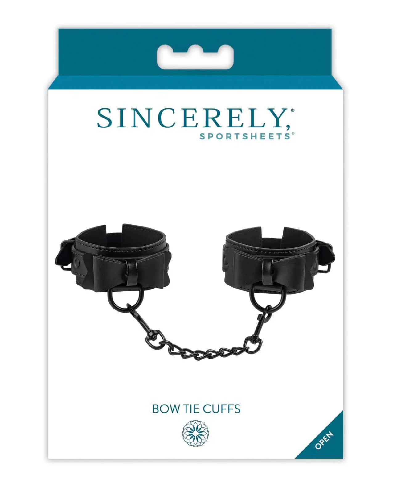 Sincerely Bow Tie Cuffs - Black - Image 3