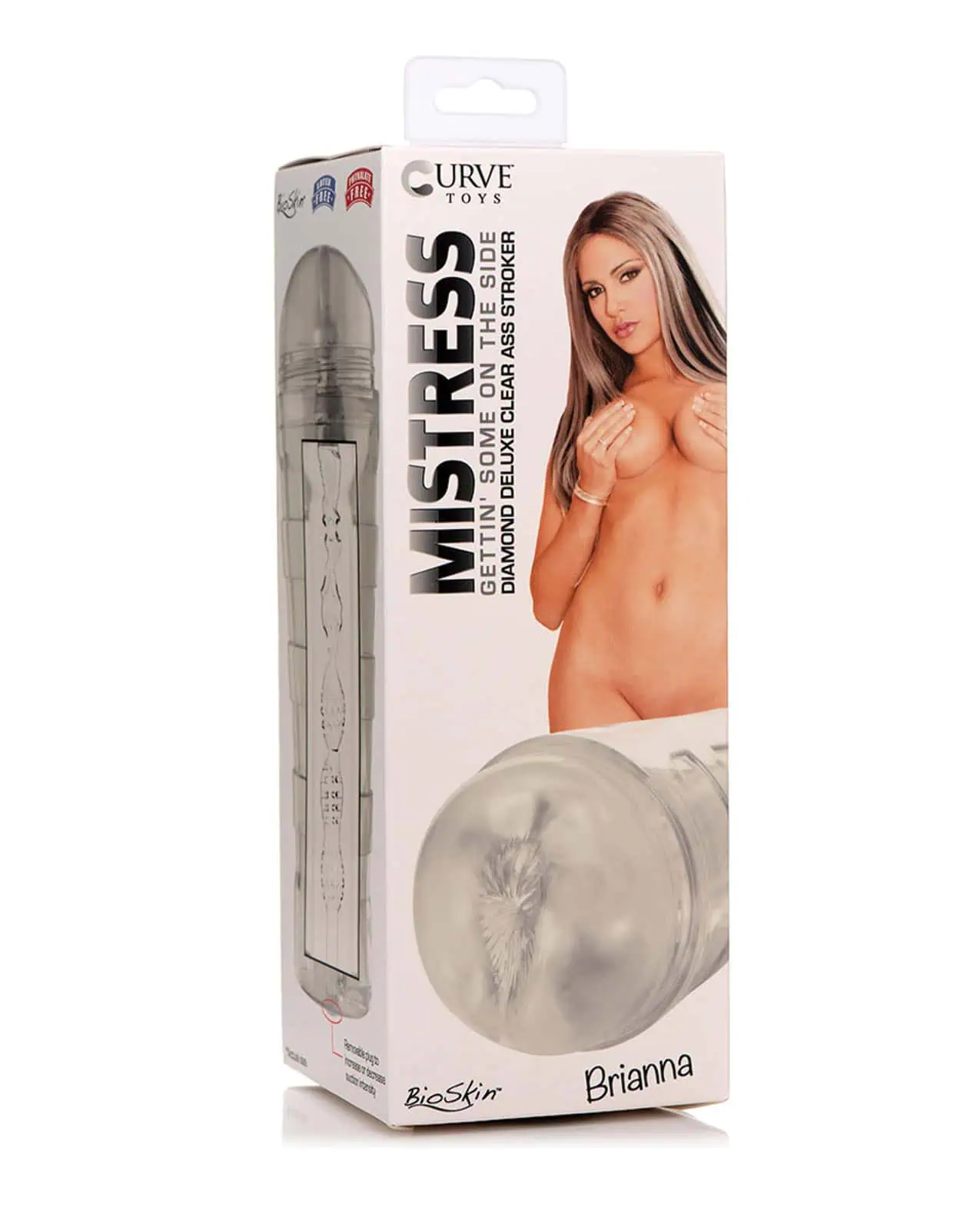 Mistress Deluxe Ass Stroker Clear - Image 3