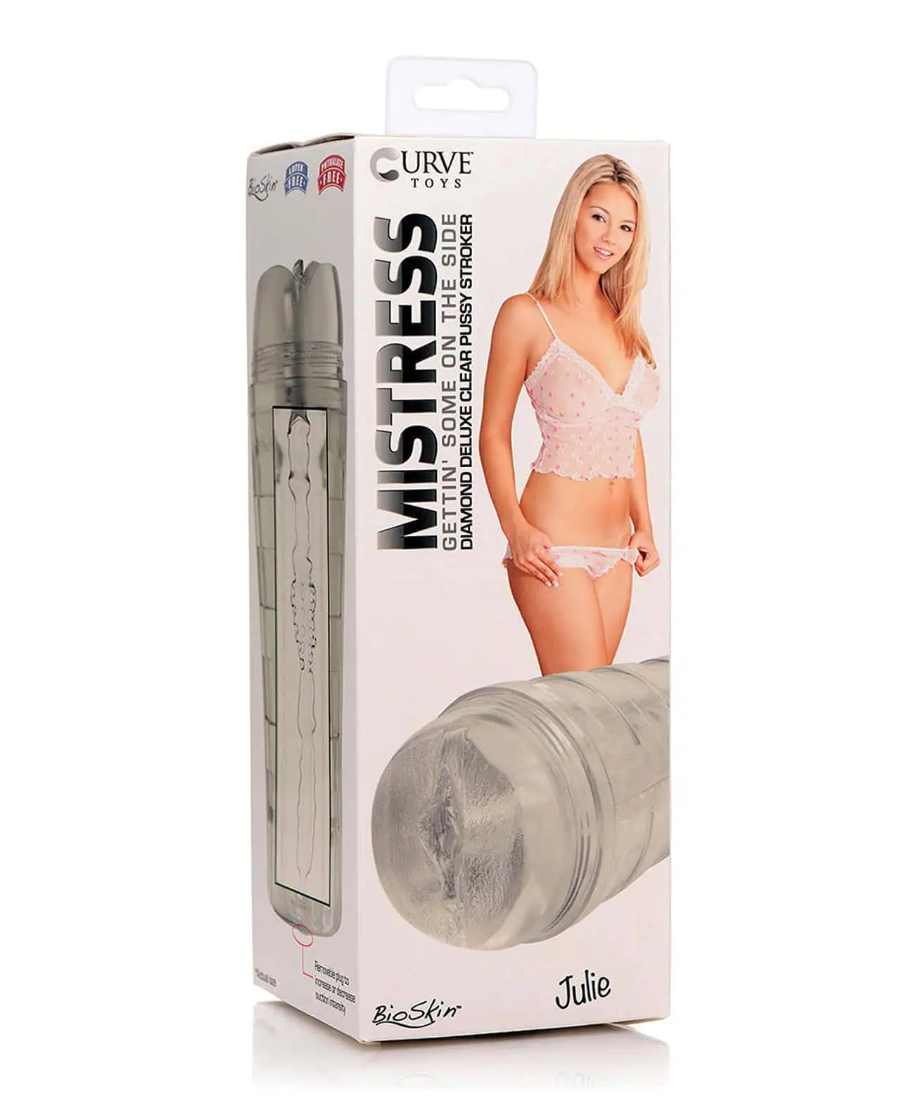 Mistress Deluxe Pussy Stroker Clear - Image 3