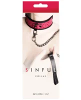 Sinful Collar - Pink - Image 1