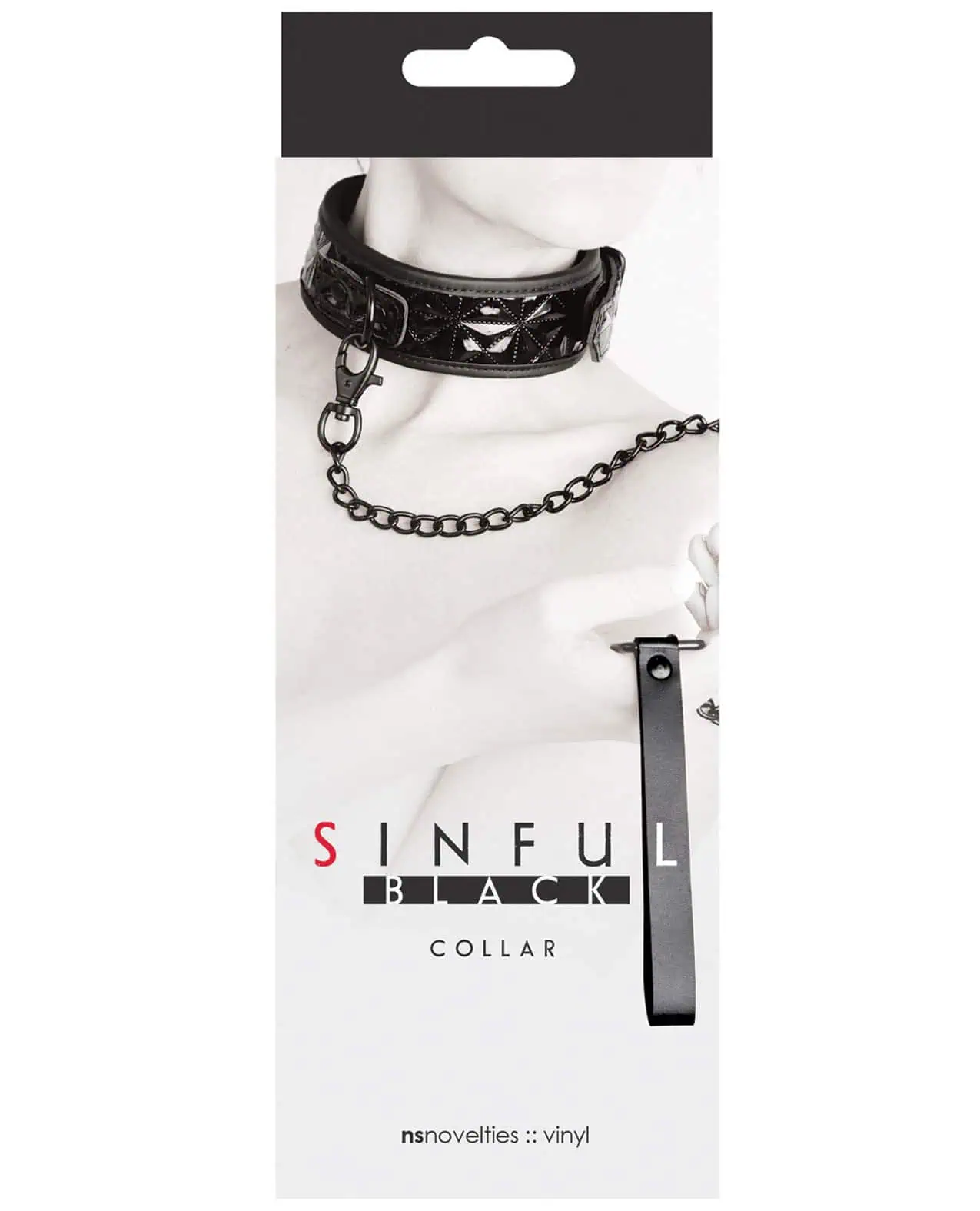Sinful Collar - Black - Image 3