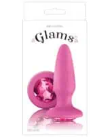 Glams Anal Plug - Pink Gem - Image 3