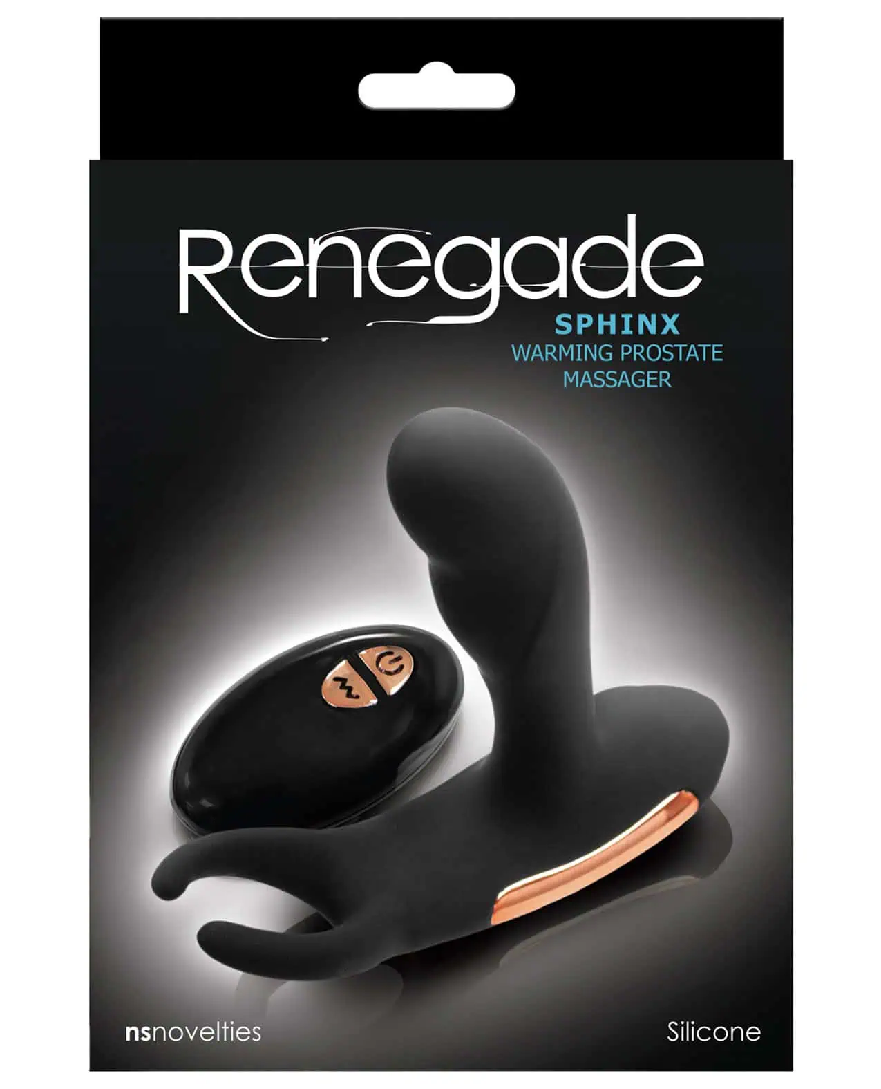 Renegade Sphinx Warming Prostate Massager - Black - Image 3