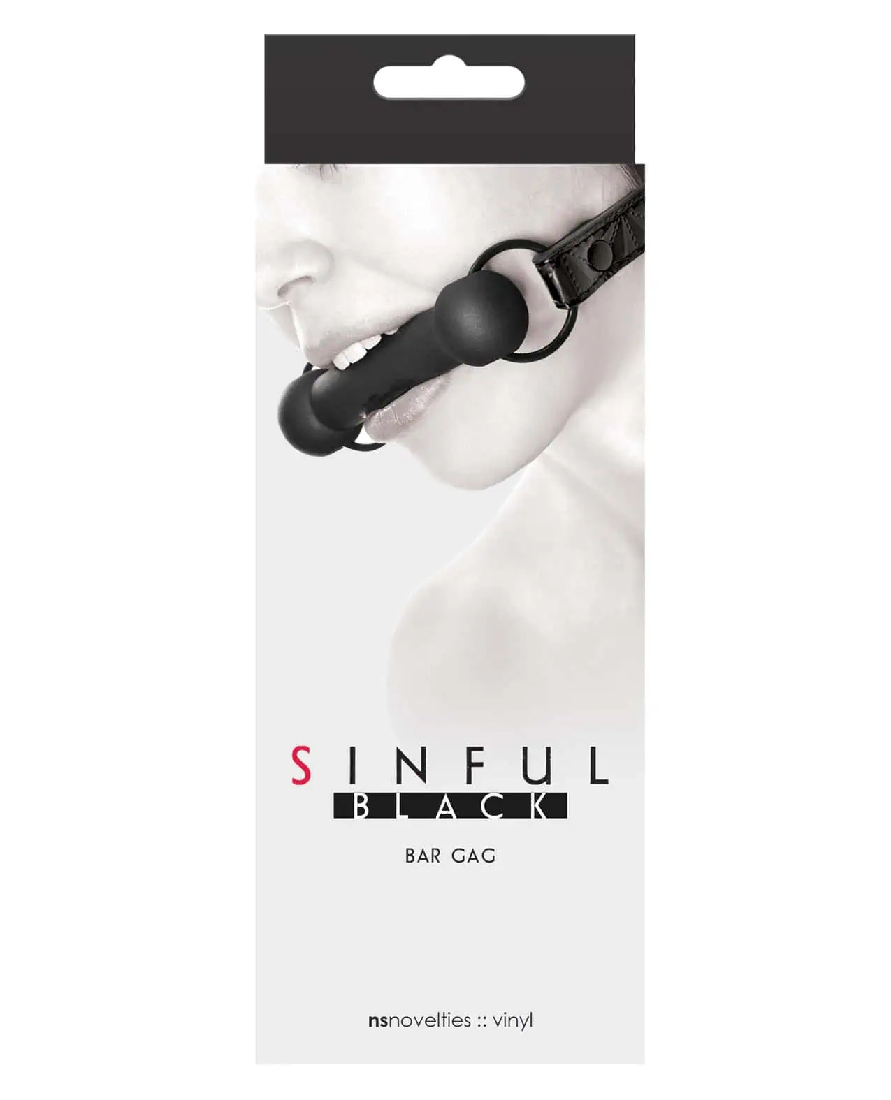 Sinful Bar Gag - Black - Image 3
