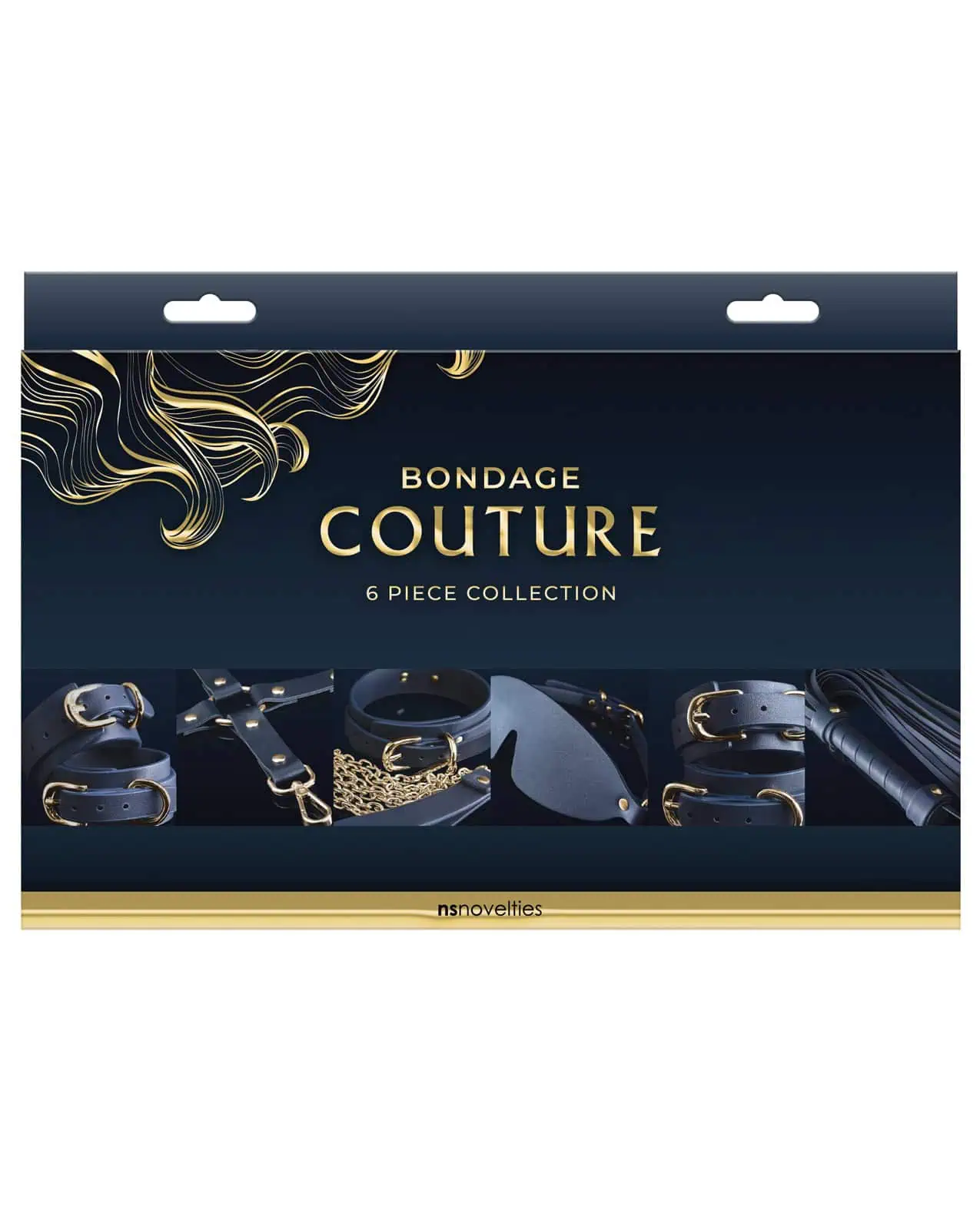 Bondage Couture 6 Piece Kit - Blue - Image 2