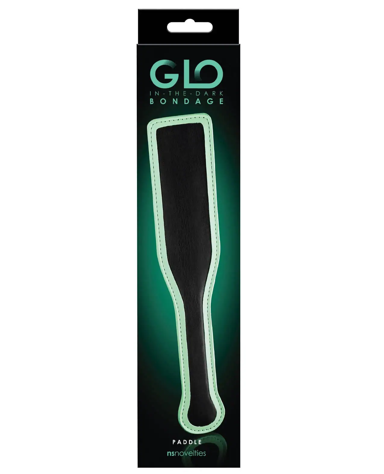 Glo Bondage Paddle Green - Image 4
