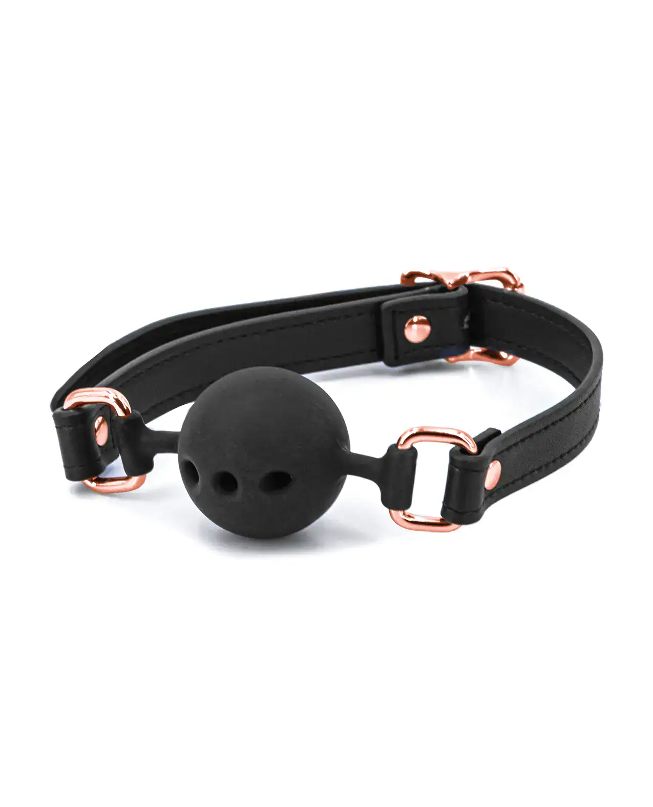 Bondage Couture Ball Gag - Black - Image 2