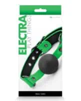 Electra Ball Gag - Green - Image 1
