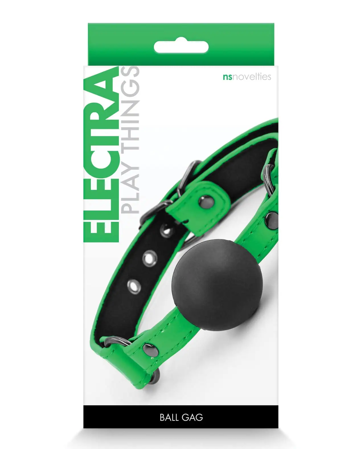 Electra Ball Gag - Green - Featured Image