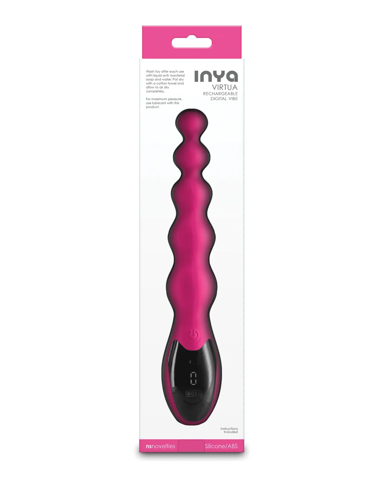 INYA Virtua Digital Beaded Anal Vibrator - Image 2