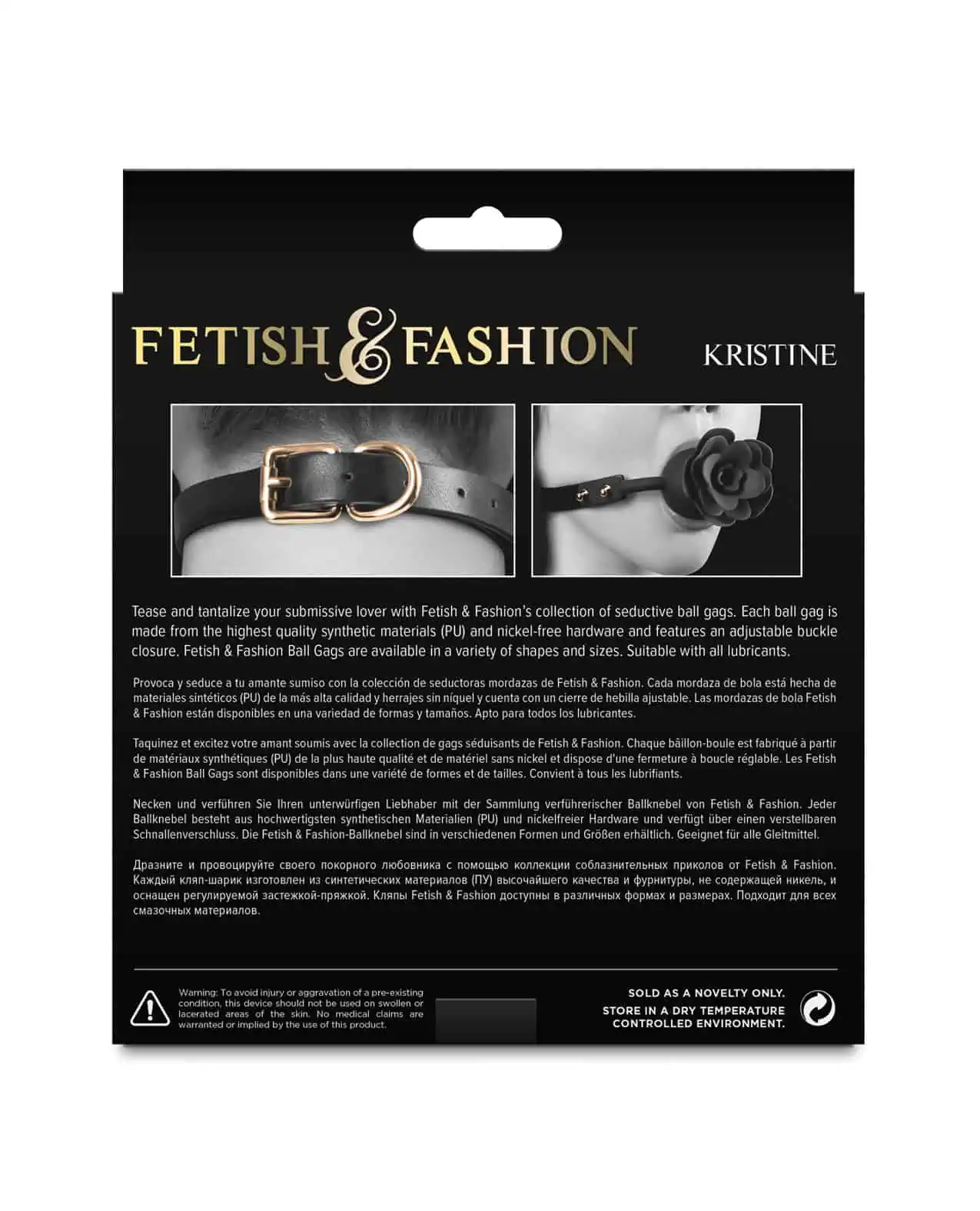 Fetish & Fashion Kristine Ball Gag - Image 3