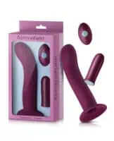 Femme Funn Versa Bullet w/Shaft Sleeve - Dark Fuchsia - Image 1