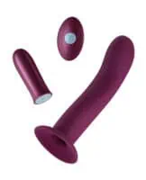 Femme Funn Versa Bullet w/Shaft Sleeve - Dark Fuchsia - Image 2
