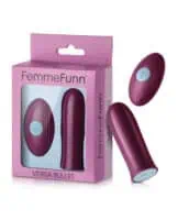 Femme Funn Versa Bullet w/Remote - Dark Fuchsia - Image 1