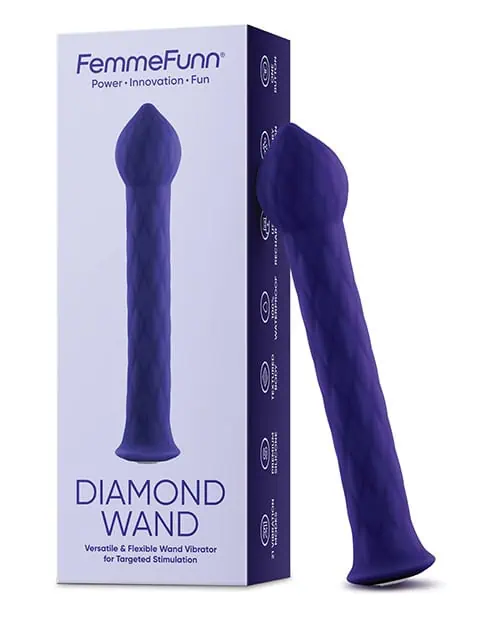 Femme Funn Diamond Wand - Dark Purple - Featured Image