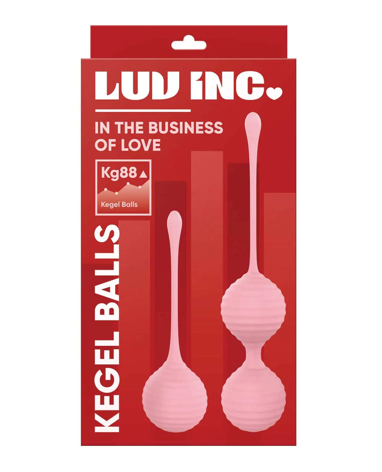 Luv Inc. Silicone Kegel Ball Set - Light Pink - Featured Image