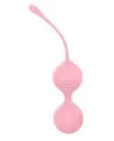 Luv Inc. Silicone Kegel Ball Set - Light Pink - Image 3
