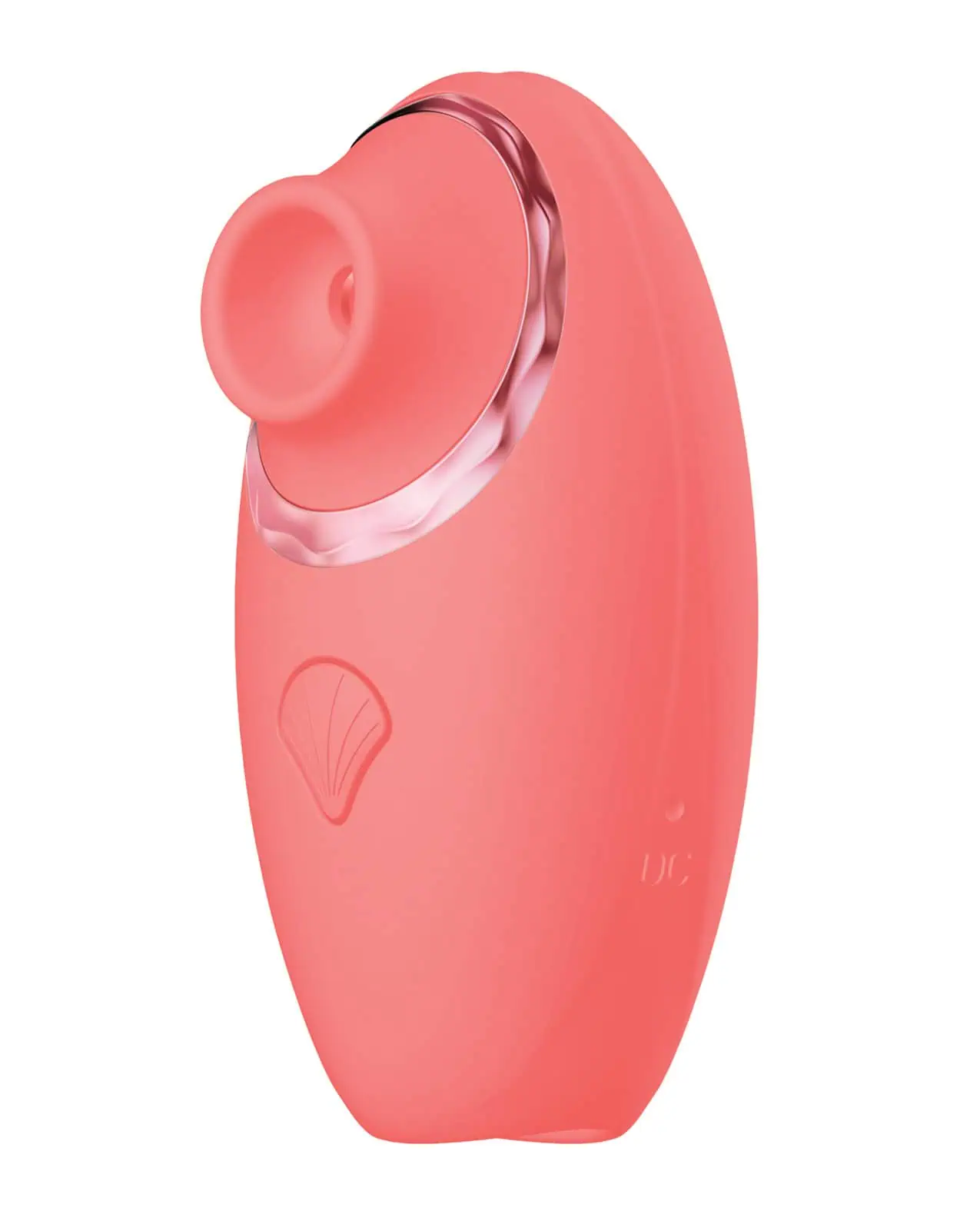 Luv Inc. Triple - Action Clitoral Vibrator - Coral - Image 3