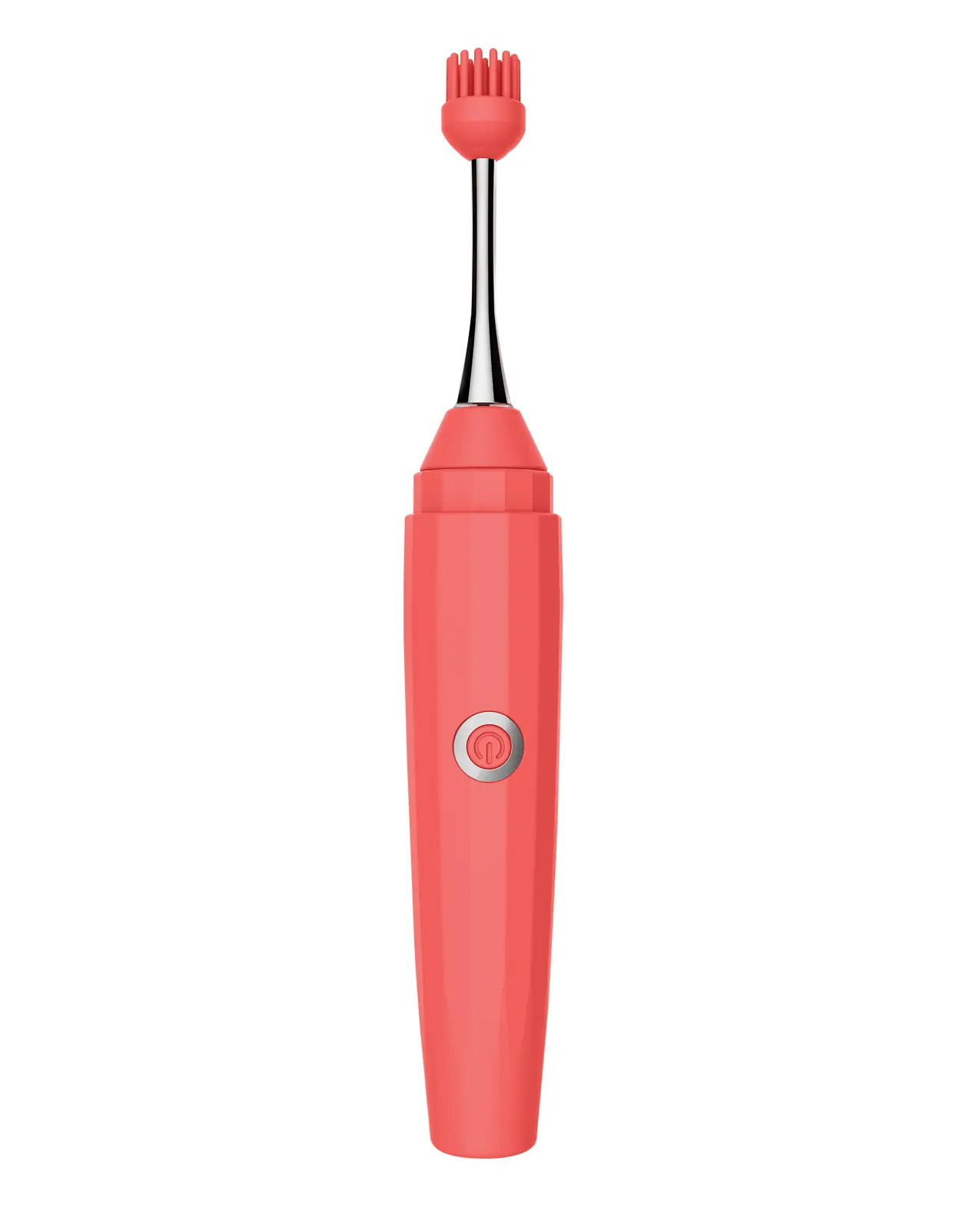 Luv Inc. Orgasm Pen w/Three Attachments - Coral - Image 2
