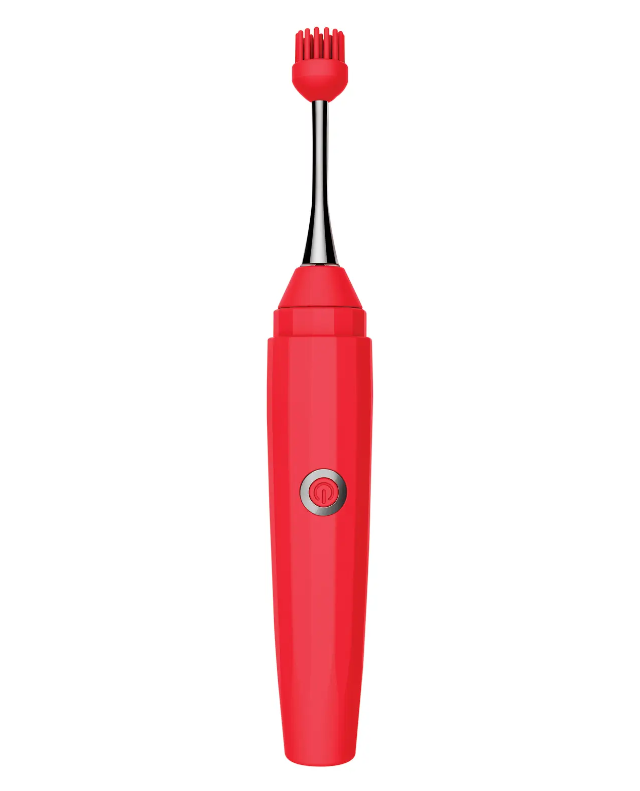 Luv Inc. Orgasm Pen w/Three Attachments - Red - Image 2