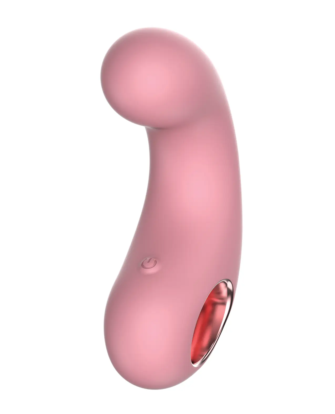 Luv Inc. Curved Vibrator - Light Pink - Image 2