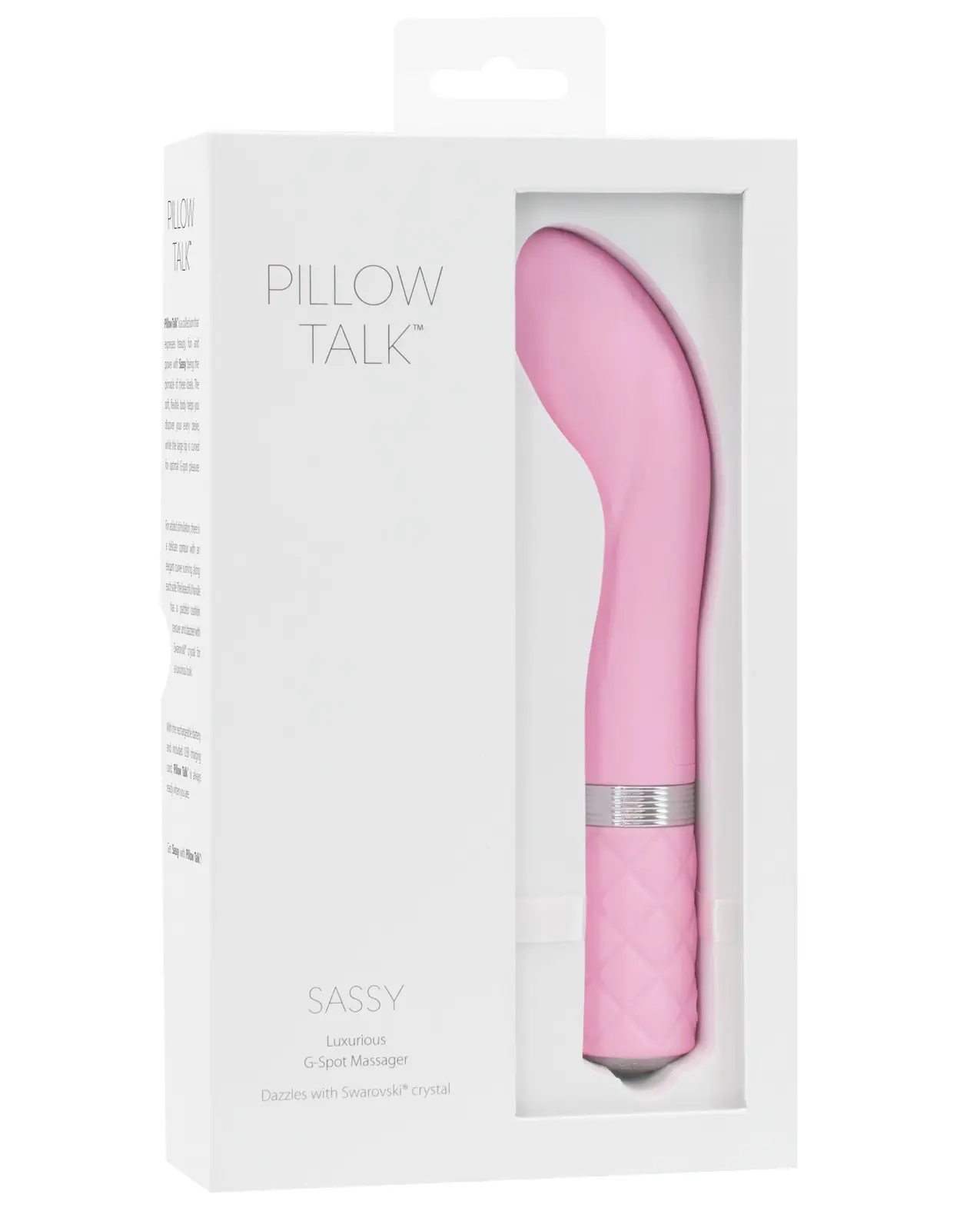 Pillow Talk Sassy G Spot Vibrator - Pink - Image 3