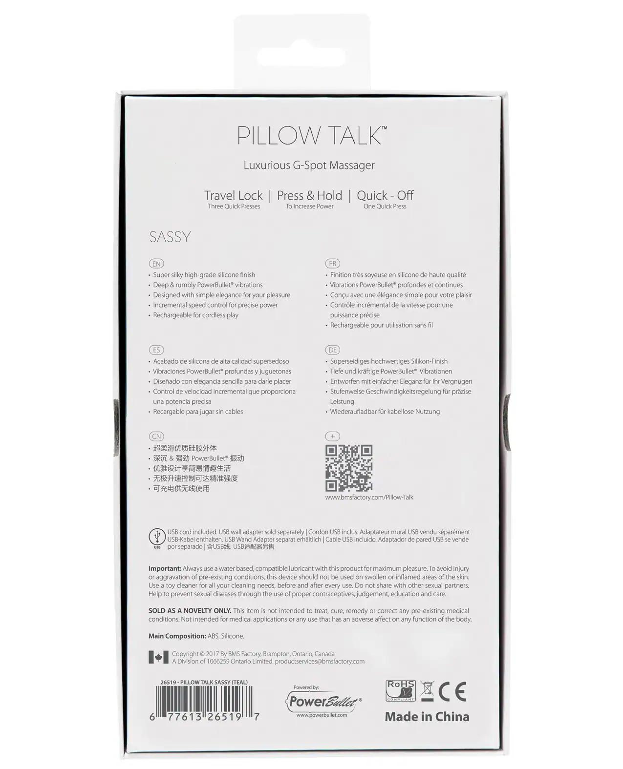 Pillow Talk Sassy G Spot Vibrator - Pink - Image 4