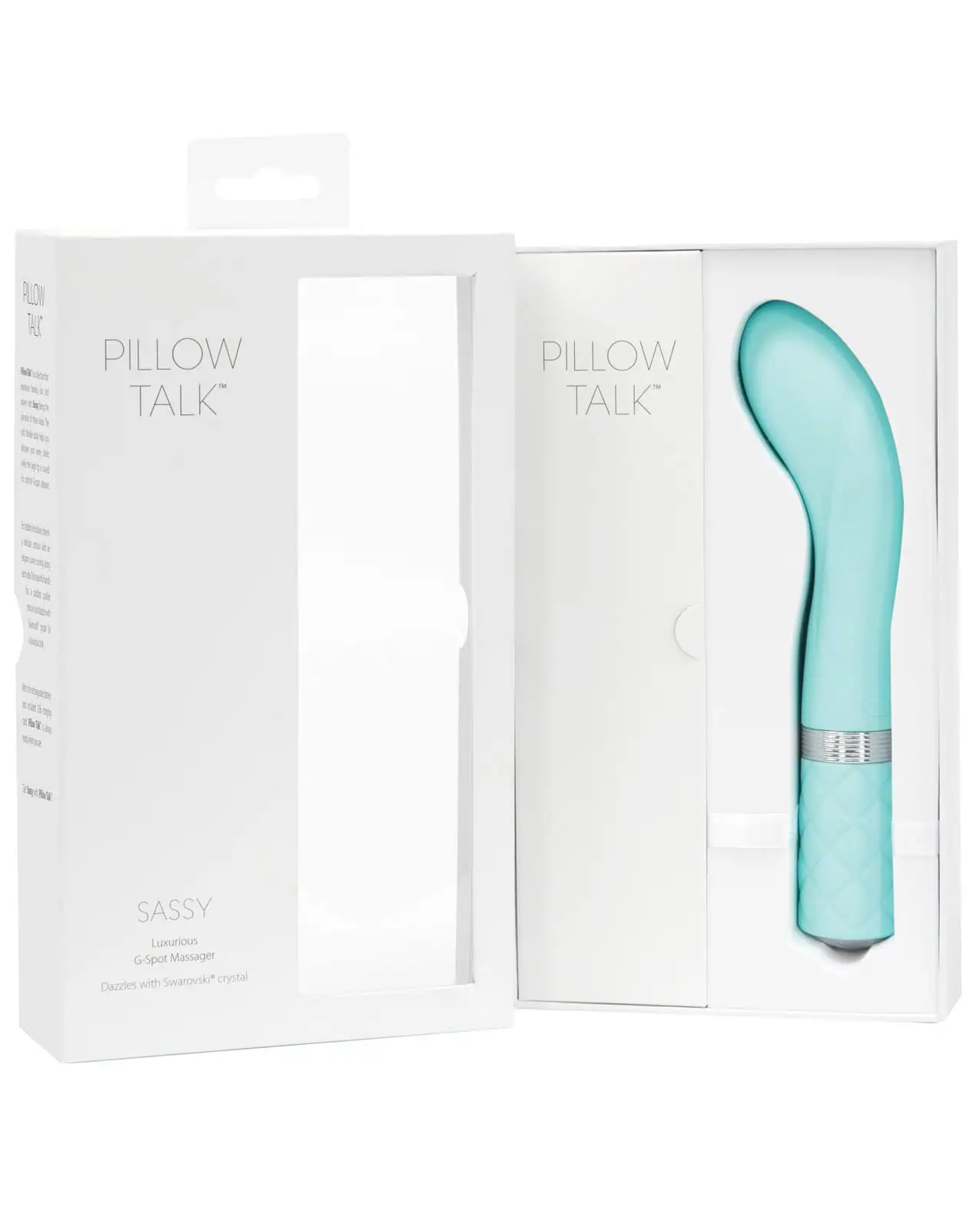 Pillow Talk Sassy G Spot Vibrator - Teal - Image 3