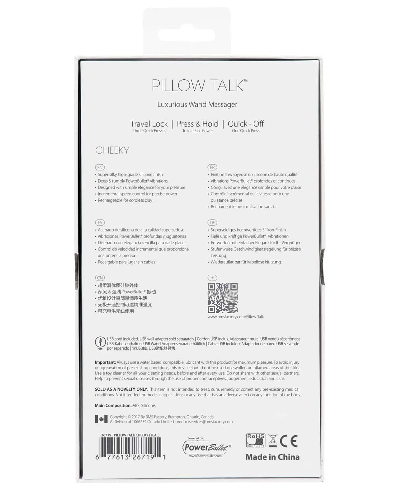 Pillow Talk Cheeky Wand - Pink - Image 4