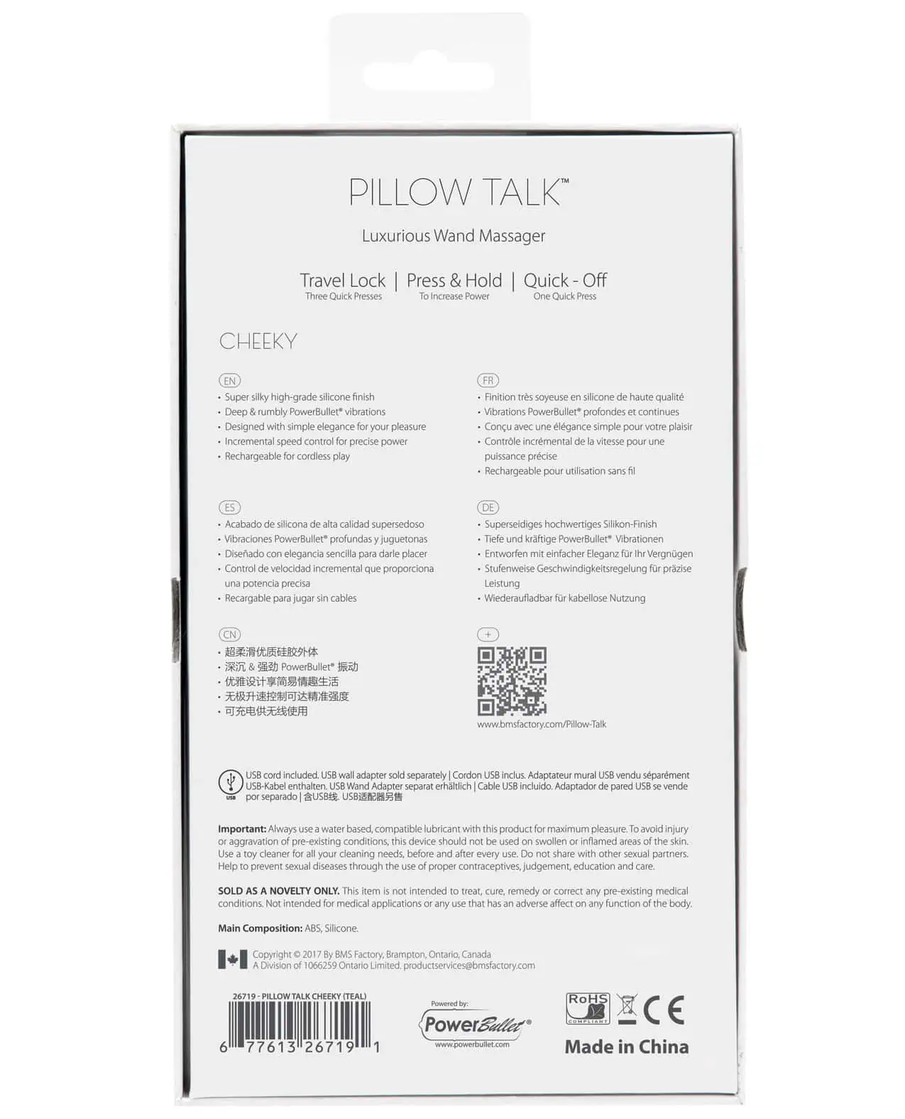 Pillow Talk Cheeky Wand - Teal - Image 4