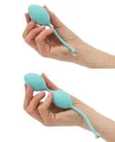 Pillow Talk Frisky Pleasure Balls - Teal - Image 6