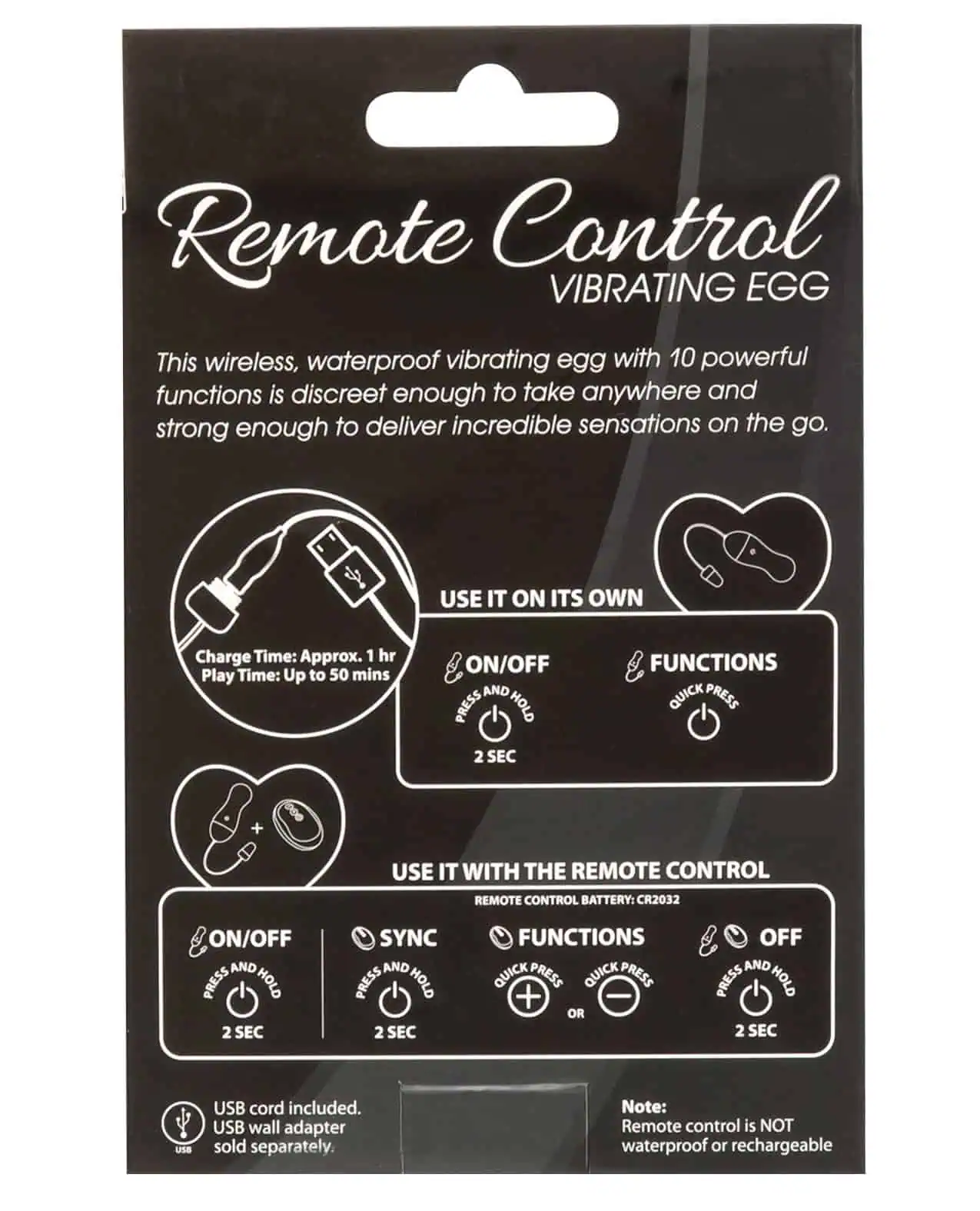 Powerbullet Remote Control Vibrating Egg - Purple - Image 4