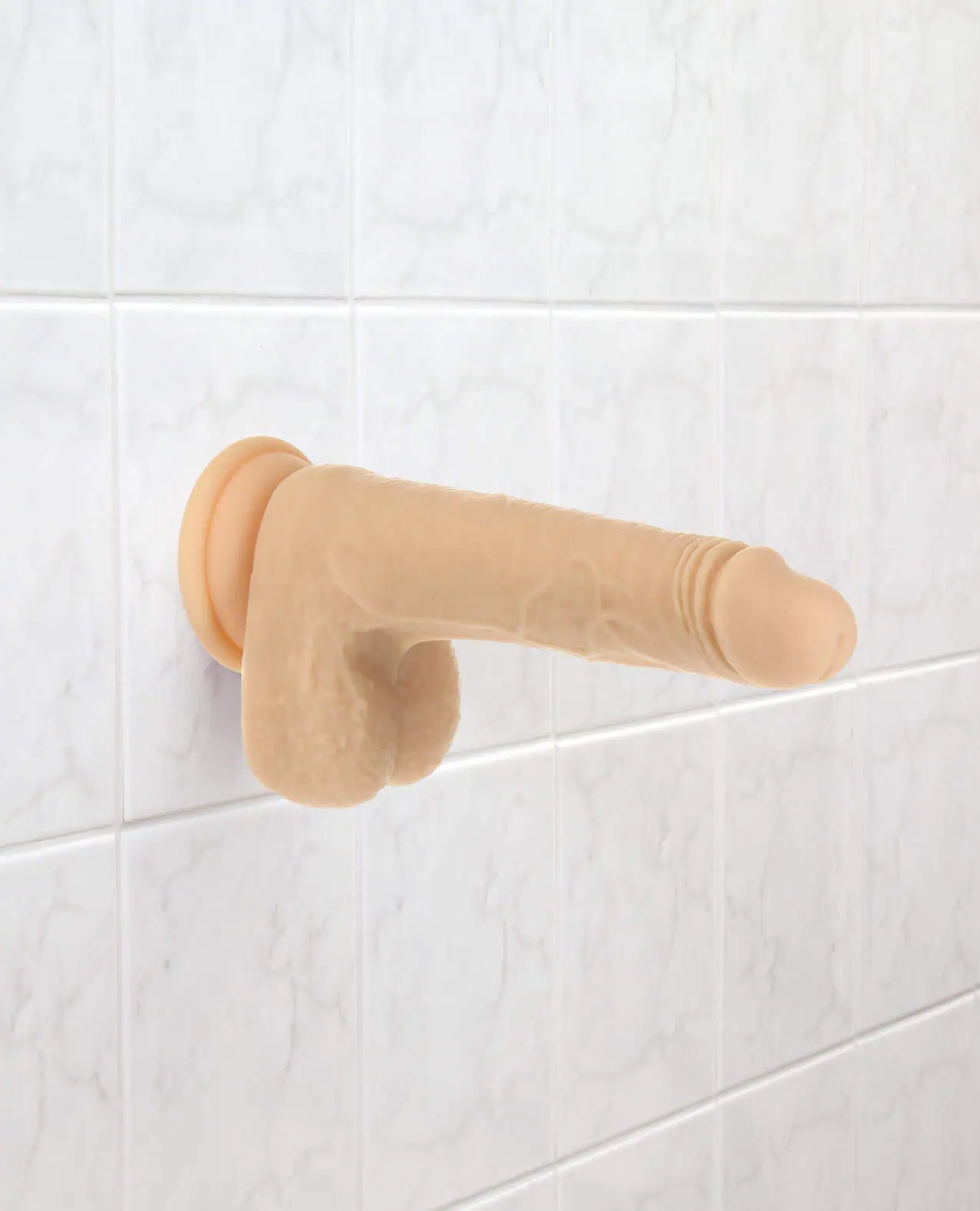 Naked Addiction Rotating/ Thrusting Dong With Vibration - 7.5 Flesh - Image 6