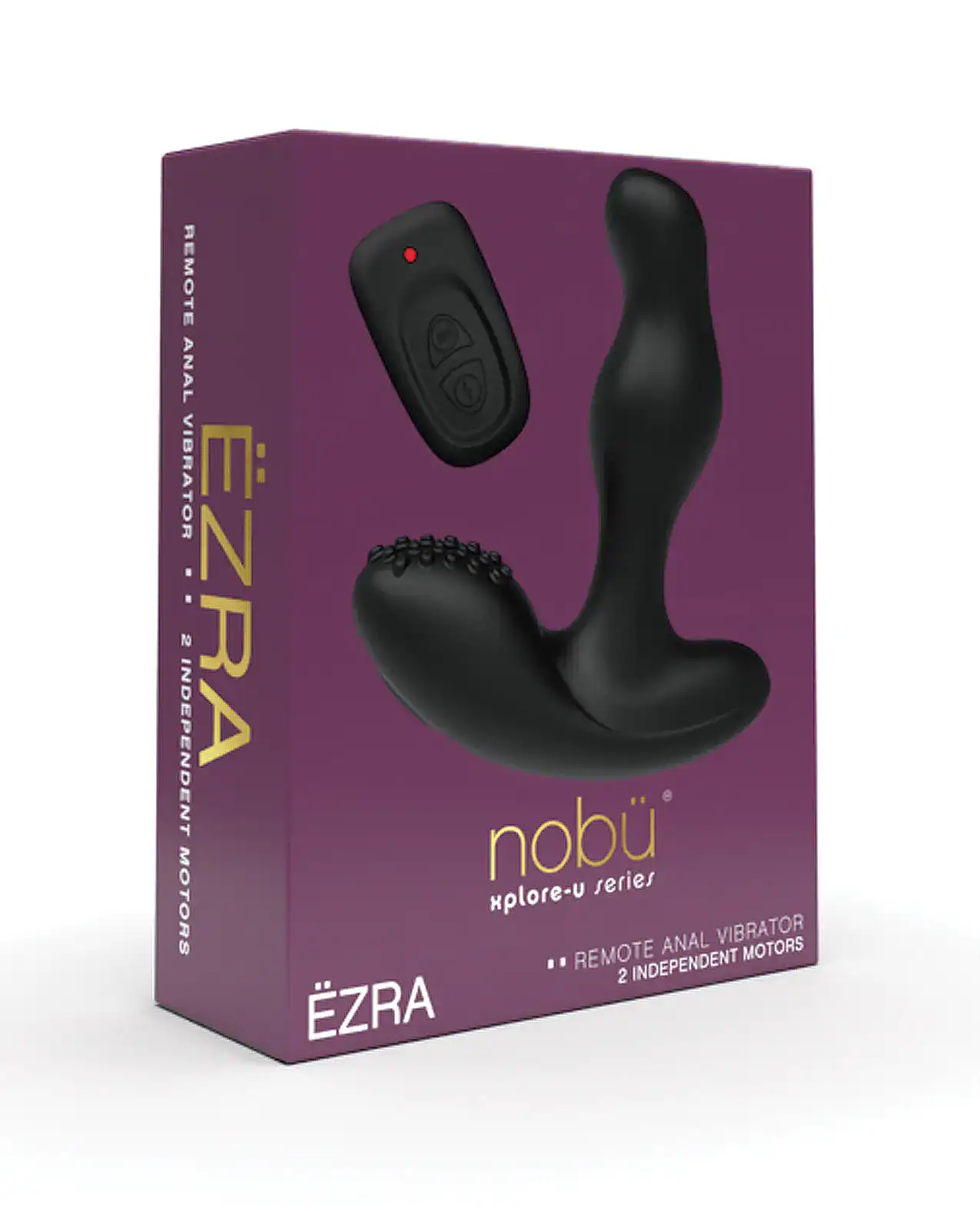Nobu X-plore U Ezra Anal Vibrator - Black - Image 2