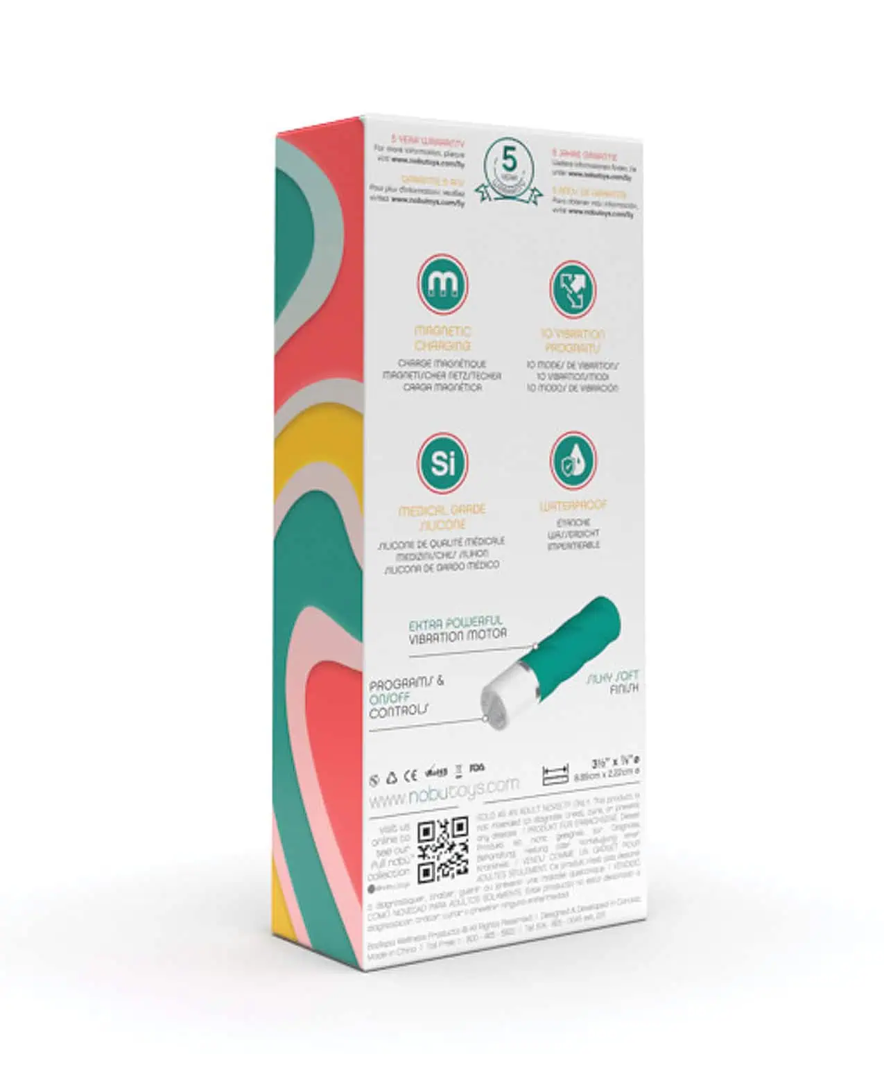 Nobu Mini Siera Twisted Bullet - Teal - Image 4