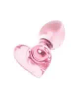 Nobu Rose Heart Plug - Pink - Image 3