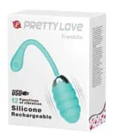 Pretty Love Franklin Remote Egg - Turquoise - Image 1