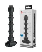 Pretty Love Lynn Vibrating Beads - Black - Image 1