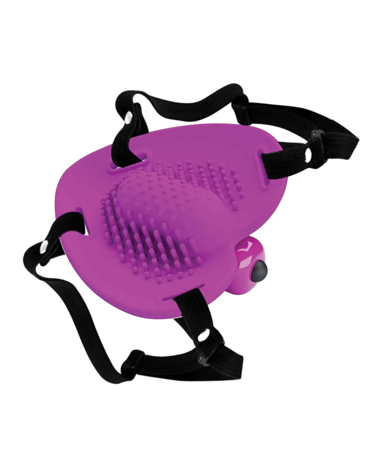 Pretty Love Heartbeat Strap On Clitoral Massager - Fuchsia - Image 4