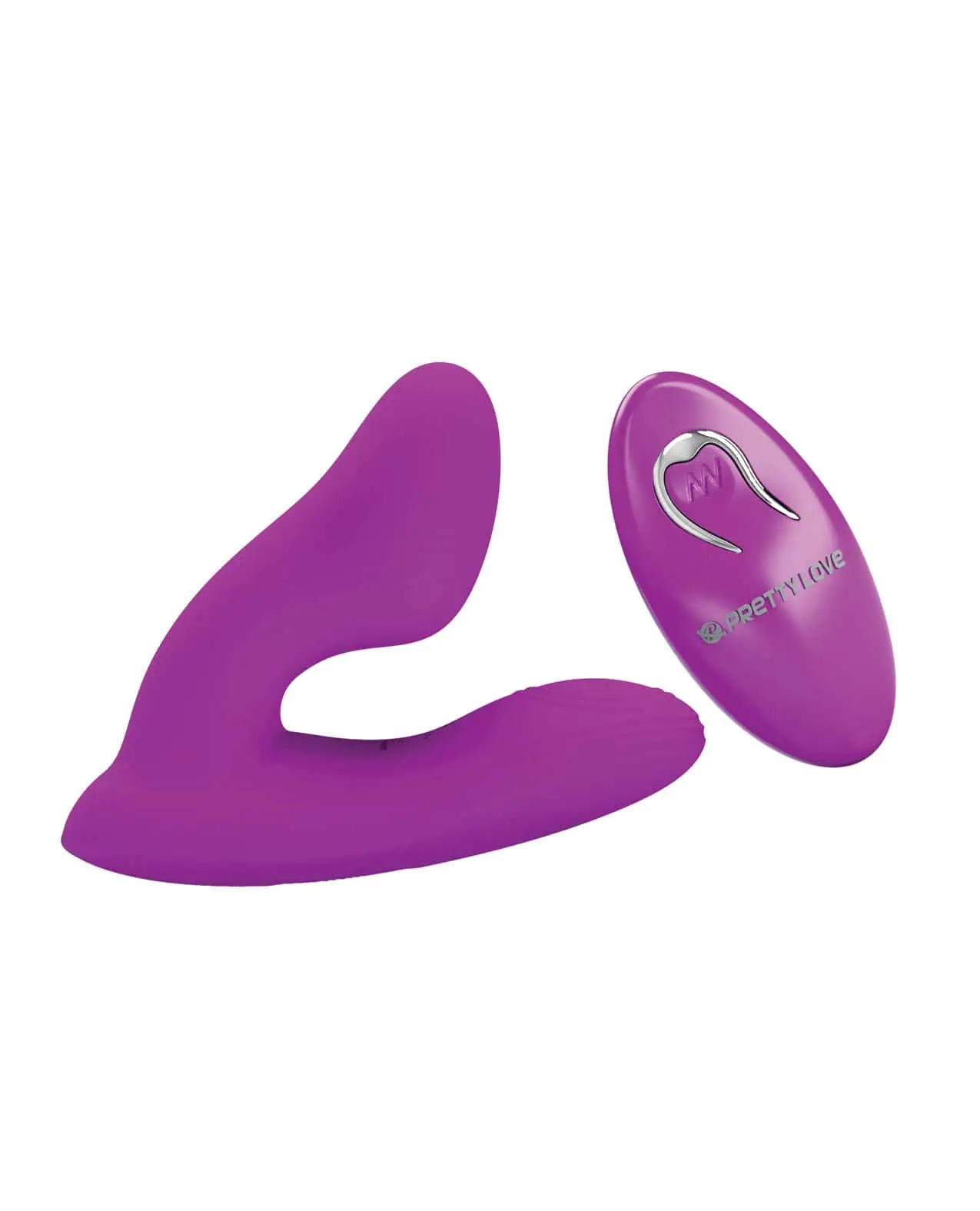 Pretty Love Melvin Dual Stimulator - Fuchsia - Image 2