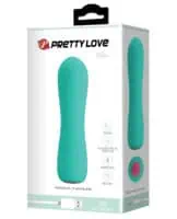 Pretty Love Elfin Mini Vibe - 12 Function Light Blue - Image 1