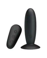 Mr.Play Remote Control Vibrating Plug - Black - Image 2