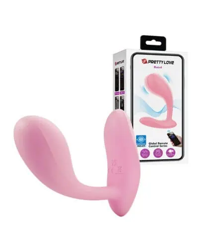 Pretty Love Baird App-Enabled Vibrating Butt Plug - Hot Pink