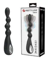 Pretty Love Federer Vibrating Beaded Anal Probe - Image 1