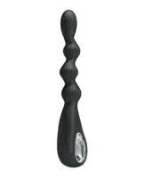 Pretty Love Federer Vibrating Beaded Anal Probe - Image 2