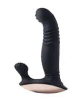 Royal Thrusting Vibrating Prostate & Perineum Massager - Black - Image 1