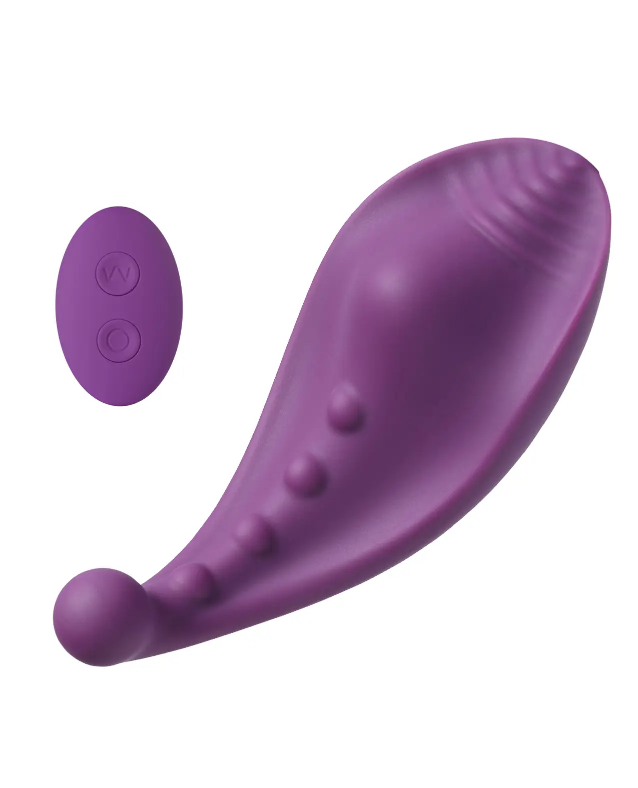 Lia Wearable Panty Vibrator with Wireless Remote Control - Purple - Image 2